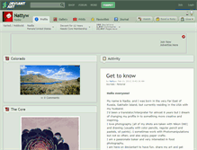 Tablet Screenshot of nattyw.deviantart.com