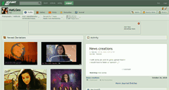 Desktop Screenshot of matlgeo.deviantart.com