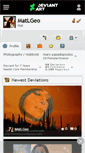 Mobile Screenshot of matlgeo.deviantart.com