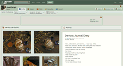 Desktop Screenshot of mantisred.deviantart.com