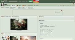 Desktop Screenshot of herui.deviantart.com