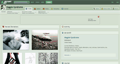Desktop Screenshot of magpie-syndrome.deviantart.com