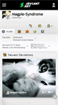 Mobile Screenshot of magpie-syndrome.deviantart.com