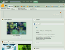Tablet Screenshot of jsz.deviantart.com