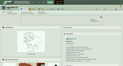 Desktop Screenshot of egg-man-33.deviantart.com
