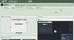 Desktop Screenshot of chicoray.deviantart.com