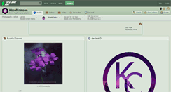 Desktop Screenshot of kissofcrimson.deviantart.com