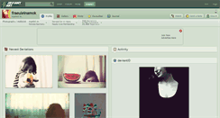 Desktop Screenshot of fraeuleinamok.deviantart.com