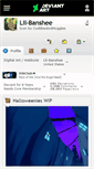Mobile Screenshot of lil-banshee.deviantart.com