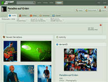 Tablet Screenshot of paradies-auf-erden.deviantart.com