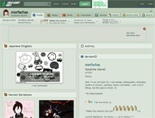 Tablet Screenshot of morfachas.deviantart.com