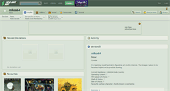 Desktop Screenshot of mikos64.deviantart.com