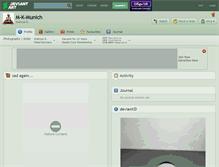 Tablet Screenshot of m-k-munich.deviantart.com