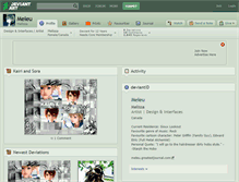 Tablet Screenshot of meleu.deviantart.com