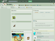 Tablet Screenshot of da-clan.deviantart.com