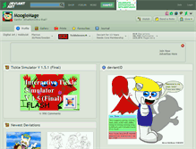 Tablet Screenshot of mooglemage.deviantart.com