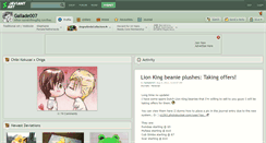 Desktop Screenshot of gallade007.deviantart.com