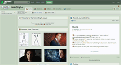 Desktop Screenshot of nalinisingh.deviantart.com