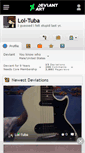 Mobile Screenshot of lol-tuba.deviantart.com