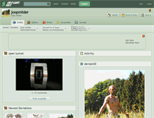 Tablet Screenshot of joopmilder.deviantart.com