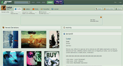 Desktop Screenshot of luzys.deviantart.com
