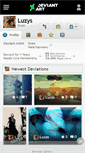 Mobile Screenshot of luzys.deviantart.com