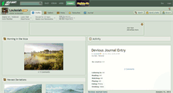 Desktop Screenshot of louisolah.deviantart.com