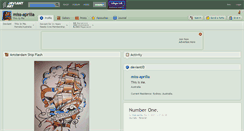 Desktop Screenshot of miss-aprilia.deviantart.com