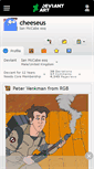 Mobile Screenshot of cheeseus.deviantart.com