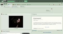 Desktop Screenshot of clip120.deviantart.com