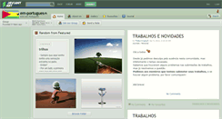 Desktop Screenshot of em-portugues.deviantart.com