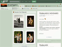 Tablet Screenshot of em-portugues.deviantart.com