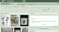 Desktop Screenshot of jarofhearts12.deviantart.com