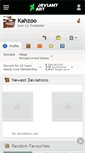 Mobile Screenshot of kahzoo.deviantart.com