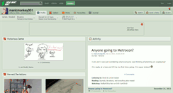 Desktop Screenshot of manicmonkey001.deviantart.com