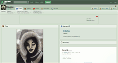 Desktop Screenshot of dakaloo.deviantart.com