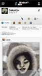 Mobile Screenshot of dakaloo.deviantart.com