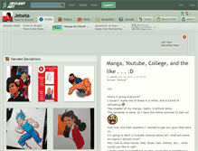Tablet Screenshot of jetseta.deviantart.com
