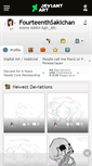 Mobile Screenshot of fourteenthsakichan.deviantart.com