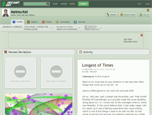 Tablet Screenshot of meimu-kei.deviantart.com