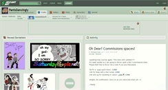 Desktop Screenshot of pantsdancingly.deviantart.com