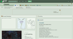 Desktop Screenshot of coreyskis.deviantart.com