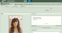 Desktop Screenshot of apieceofme.deviantart.com