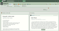 Desktop Screenshot of mayoko442.deviantart.com