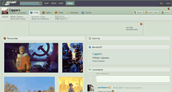 Desktop Screenshot of capperz.deviantart.com
