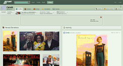 Desktop Screenshot of carods.deviantart.com