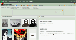 Desktop Screenshot of brownsonator.deviantart.com