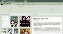 Desktop Screenshot of maskedphantom.deviantart.com