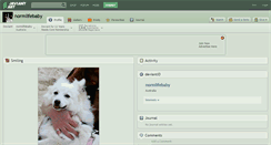 Desktop Screenshot of normlifebaby.deviantart.com