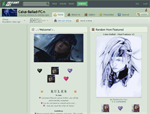 Tablet Screenshot of caius-ballad-fc.deviantart.com